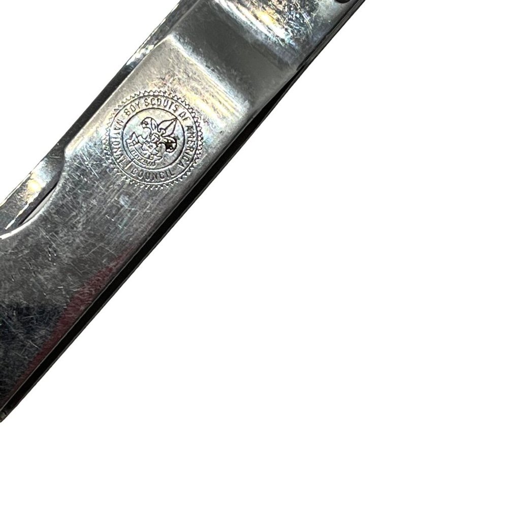 Boy Scouts of America Stainless Steel Folding Fork Bottle Opener - Picture 3 of 6